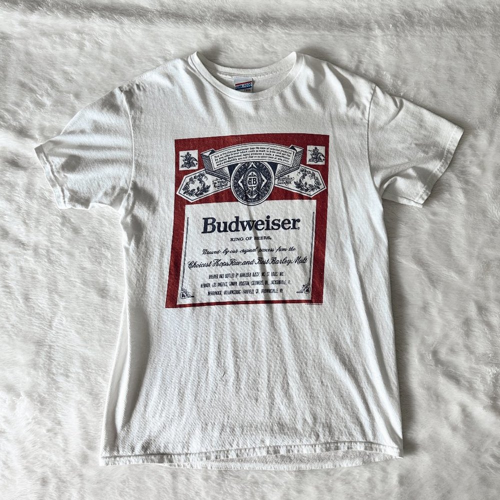 URBAN OUTFITTERS Classic Budweiser Logo TShirt